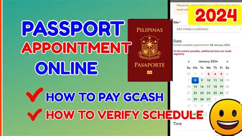 4 Easy steps to pay Passport Online Appointment .